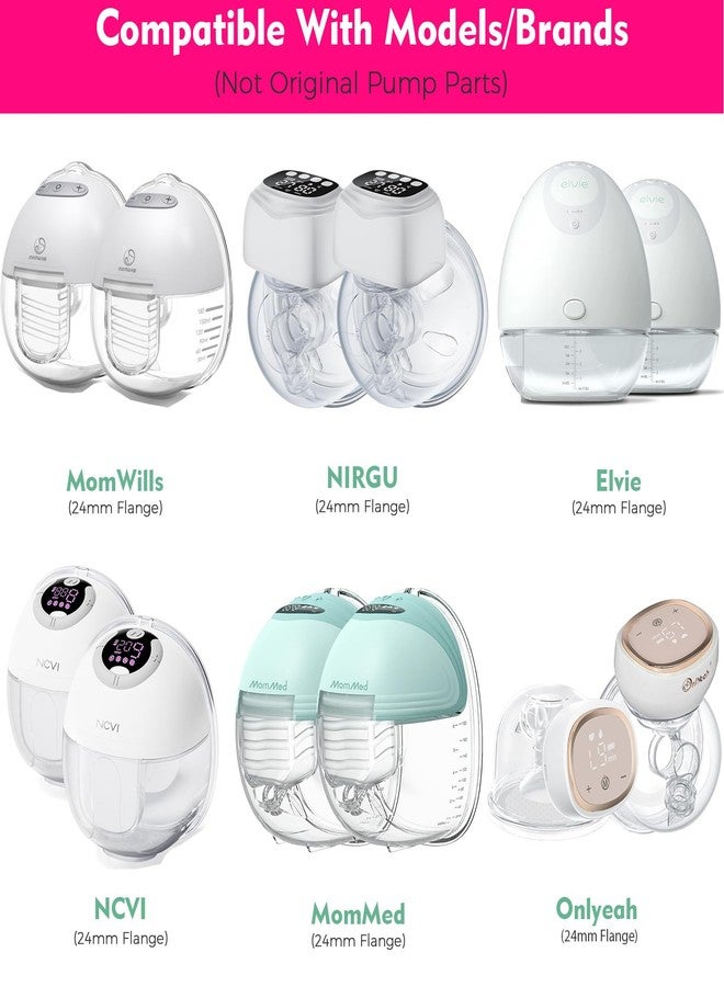 Durceler 18mm Flange Insert Compatible with Momcozy S9 S10 S12 Pro, bluefair BIOBOO, S21, Bellababy, NCVI, kmaier, TSRETE, MomMed, NaNaLazy, NIRGU, Onlyeah, MomWills, Medela, Spectra 24mm Breast Pump - Image 4